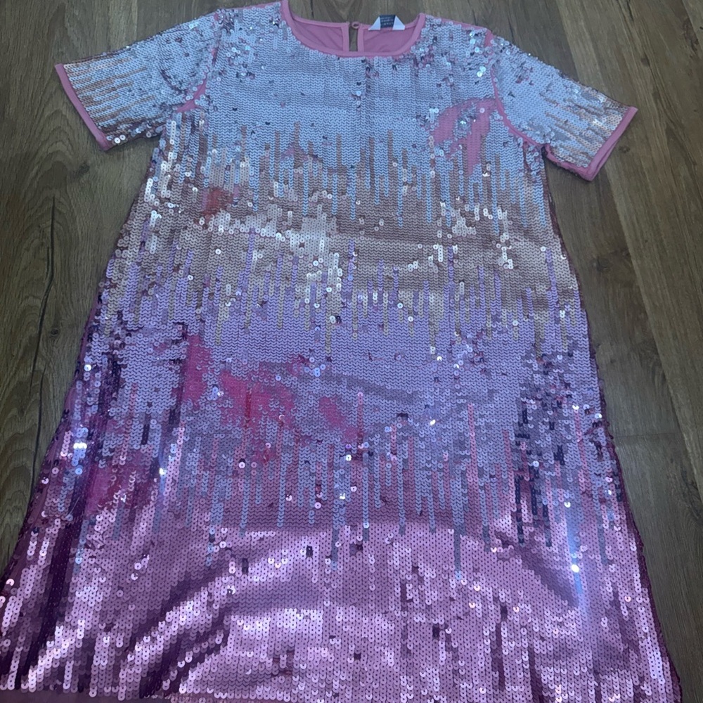 Primark Sparkling Pink Sequin Top